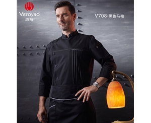 V708-黑色马袖