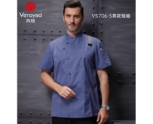 VS706男款短袖-蓝色